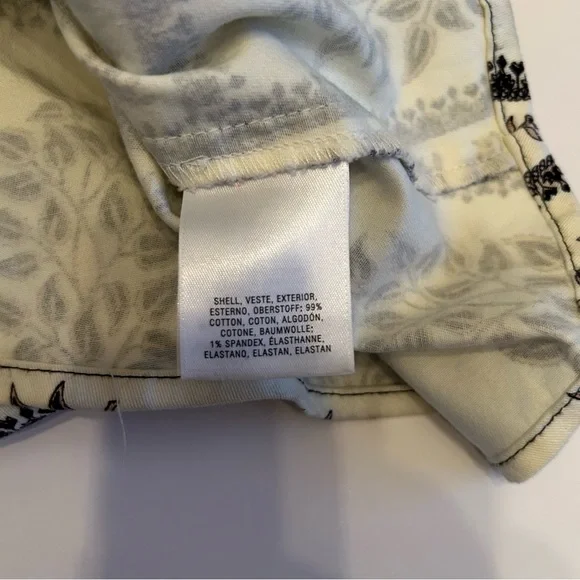 Anthropologie Brown and White Floral Dress - Picture 6 of 10